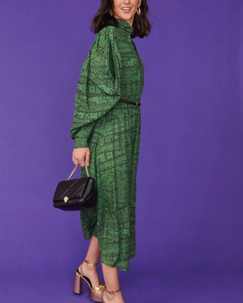 Black Vegan Leather Quilted Bag