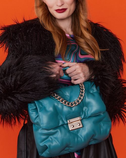 Green Lulu Handmade Faux Leather Satchel