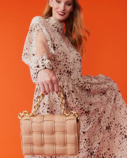 Pink Vegan Leather Hand Made Millie Cross Body Bag